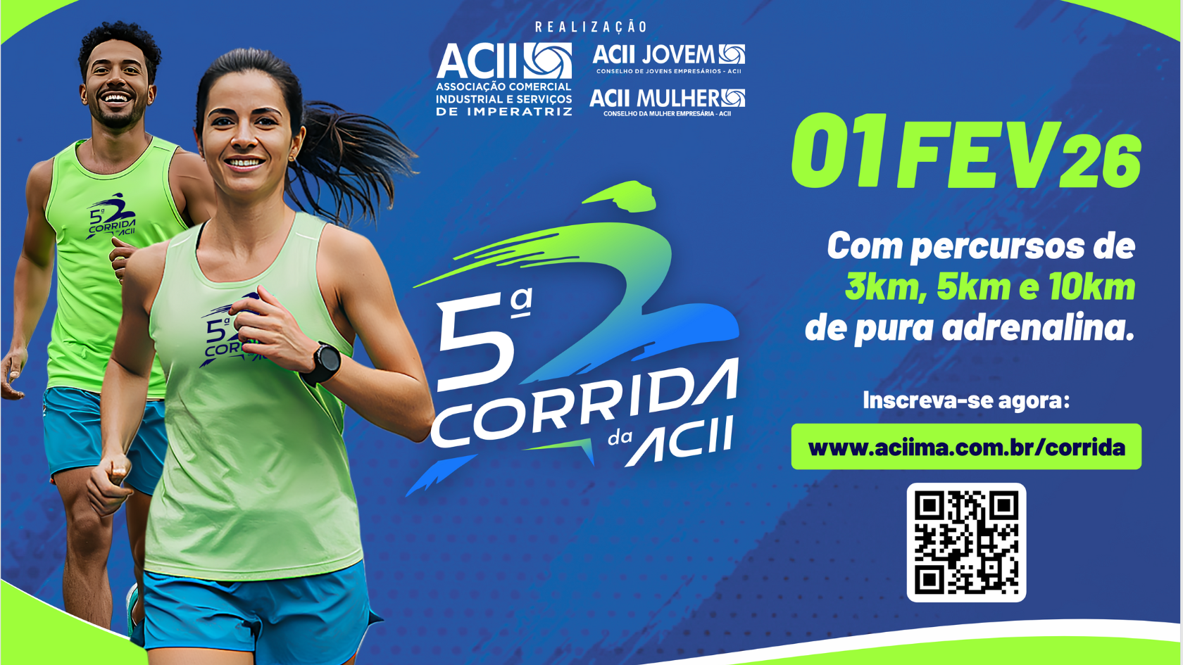 ACII celebra 66 anos com a maior edição de sua corrida e reforça aimportância do esporte para a saúde, produtividade e desenvolvimentoeconômico de Imperatriz