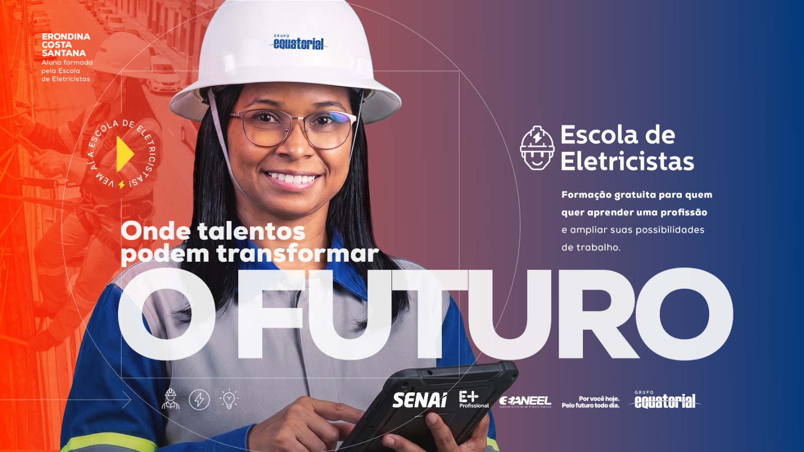 Inscrições prorrogadas para o Programa Escola de Eletricistas no Maranhão