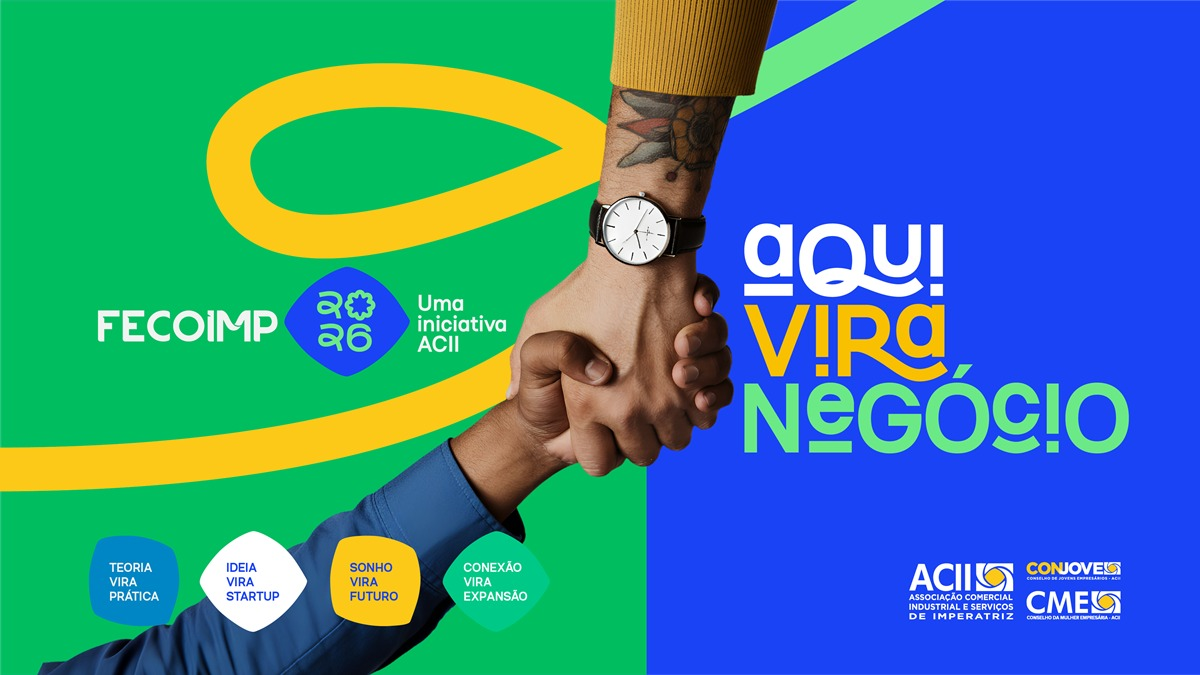 Tema da Fecoimp 2026 “Aqui vira negócio” reforça foco em comercializações na feira