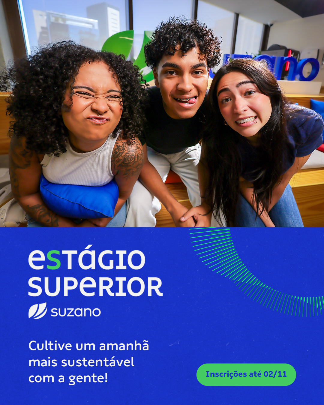 Suzano abre inscrições para nova edição dos Programas de Estágio Superior e Estágio Técnico